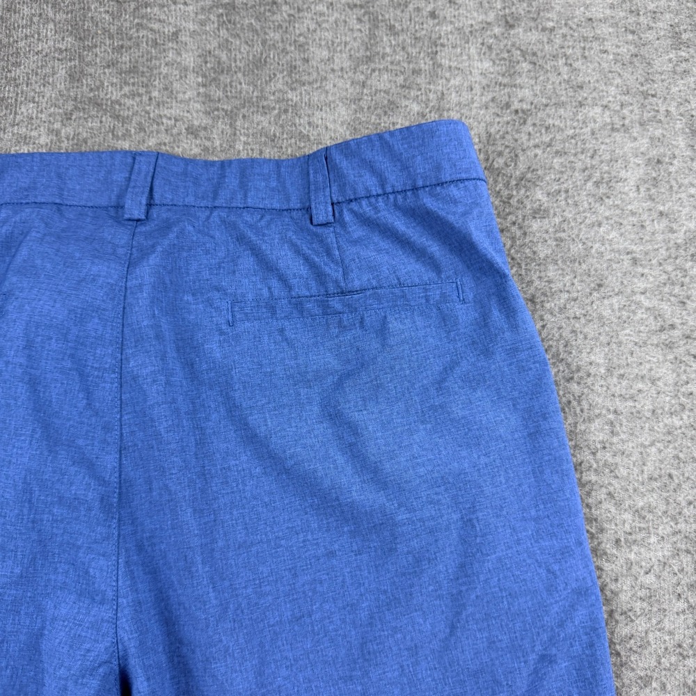 Grand Slam Golf Shorts Men's 36 Blue Performance Stretch Flat Front Casual - Picture 13 of 14